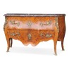 Commode Louis XV "Modèle du Belay"en marqueterie de bois de violette - Moinat - Commodes, Chiffonniers, Semainiers