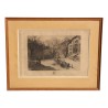 日内瓦的正方形蚀刻画，署名 Rodolphe Piguet (1840-1915)。 - Moinat - 画 - 各种的