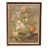 Tableau "Grand bouquet de fleurs" signé Joseph Nigg (1782-1863) - Moinat - Tableaux - Nature morte