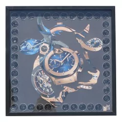 Tableau "Hublot" de Marc Mazuir.