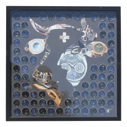 Tableau "Patek Philippe" de Marc Mazuir.