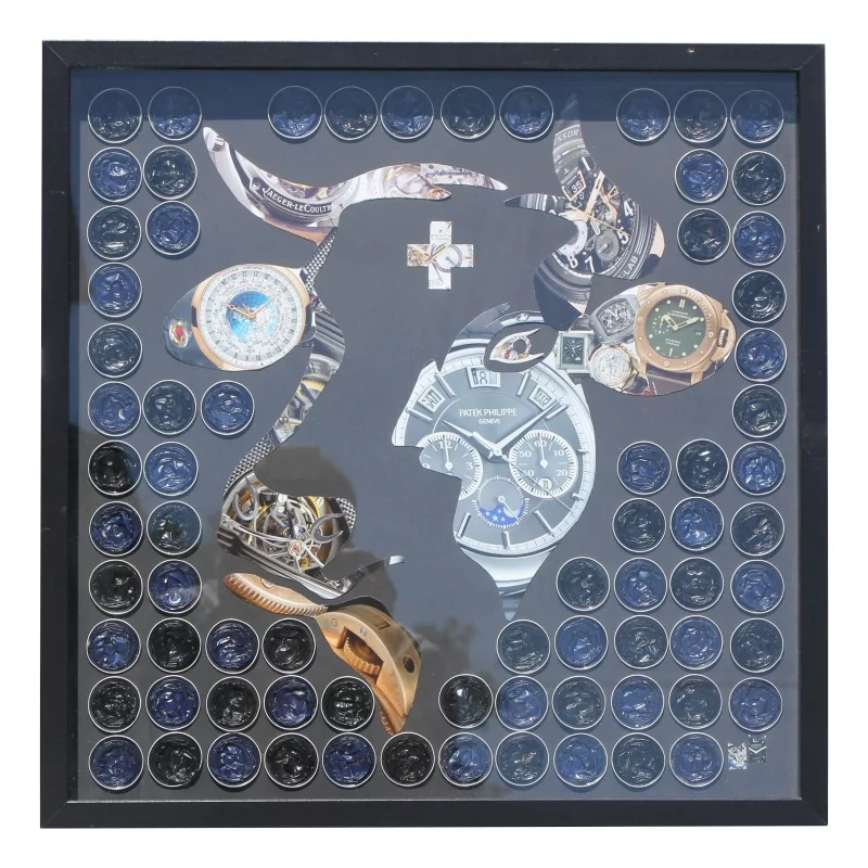 Gemälde \"Patek Philippe\" von Marc Mazuir. - Moinat - Gemälden - Verschieden