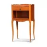 路易十五风格的樱桃木床头柜 - Moinat - End tables, Bouillotte tables, 床头桌, Pedestal tables