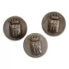Satz Offiziersknöpfe von Flaghac Castle - Moinat - Dekorationszubehör